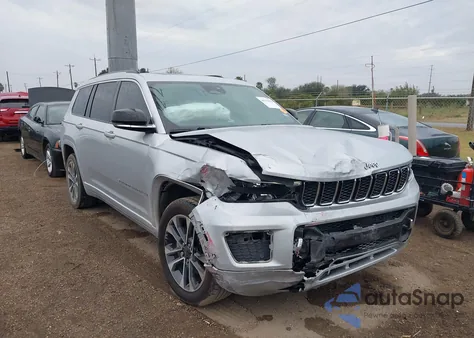 2021 Jeep Grand Cherokee L Overland 4X4 z USA, uszkodzony, nr VIN 1C4RJKDG3M8180119